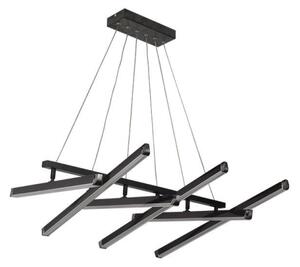 Lustră LED dimabilă aplicată LED/90W/230V 3000-6500K + telecomandă