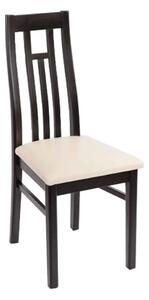 Scaun lemn masiv Louis Configurabil, 43,5 × 43 × 97 cm - Alb
