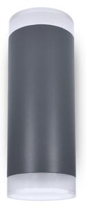 Aplică de exterior Brilagi MATERA 2xGU10/30W/230V antracit IP54