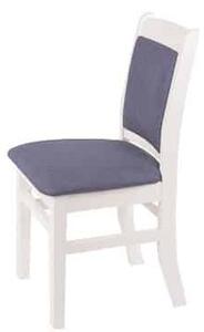 Scaun lemn masiv Brianne Configurabil, 46,5 × 43 × 88,5 cm - Alb