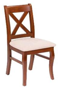Scaun lemn masiv Gerald Configurabil, 44 × 47 × 90 cm - Alb