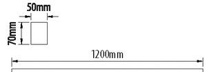 Corp de iluminat LED fluorescent LINIK LED/40W/230V 4000K alb