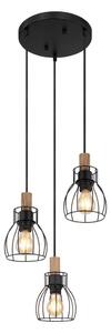Lustră pe cablu Globo 15326-3H1 MINA 3xE27/40W/230V