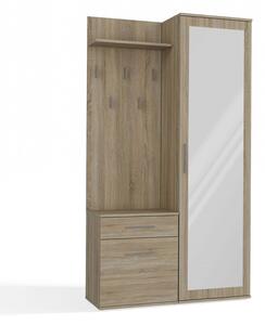 Set mobilier hol Dialogos 1 (stejar sonoma) (cu oglindă). 1132537