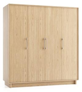 Dulap lemn masiv Cooper, 185 × 62 × 198 cm