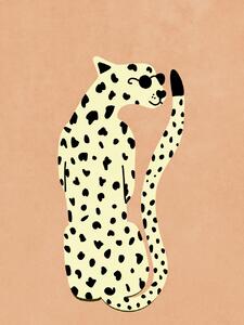 Ilustrare Cool Cheetah, Raissa Oltmanns, (30 x 40 cm)