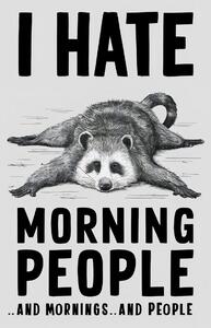 Ilustrare I Hate Morning People, Andreas Magnusson, (30 x 40 cm)