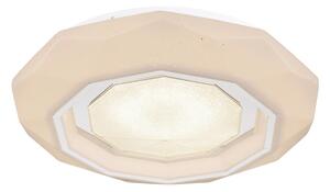 Plafonieră LED dimabilă Globo 41280-24 HOKKI LED/24W/230V + telecomandă