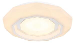 Plafonieră LED dimabilă Globo 41280-24 HOKKI LED/24W/230V + telecomandă