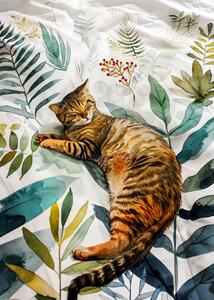 Ilustrare Cats life 2, Justyna Jaszke, (30 x 40 cm)