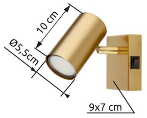 Spot de perete Globo 57911-1GO ROBBY 1xGU10/25W/230V