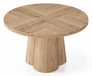 Masă lemn masiv Dining Cloud 130 (+50) x 77 cm