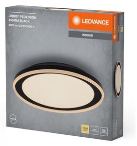 Plafonieră LED Ledvance ORBIS PEDERSON LED/24W/230V d. 45 cm negru
