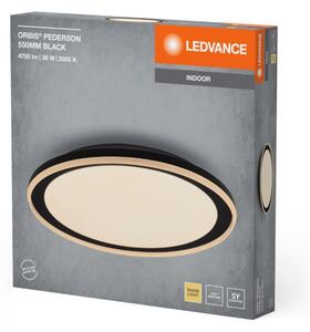 Plafonieră LED Ledvance ORBIS PEDERSON LED/36W/230V d. 55 cm negru