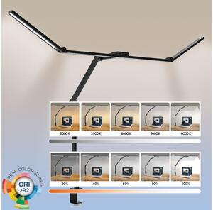 Lampă LED flexibilă dimabilă de masă LED/36W/230V 3000-6500K CRI 92 negru