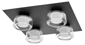 Plafonieră LED pentru baie Ledvance ORBIS FLAME 4xLED/5,5W/230V IP44 negru