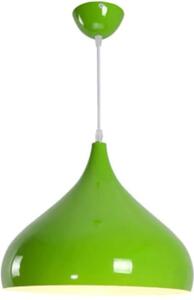 Pendul Harmony LuminiLux ,Verde , 30cm , Metal ,E27