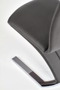 Scaun tapițat K188 - negru