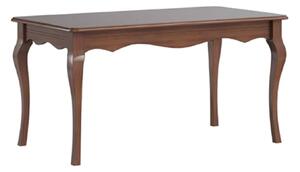 Masă lemn masiv nuc Dining Extensibilă Alexandros 160/, 250 × 90 × 76,6 cm
