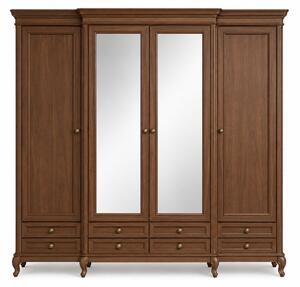 Dulap lemn masiv Palermo, 278,8 × 61,4 × 260,1 cm