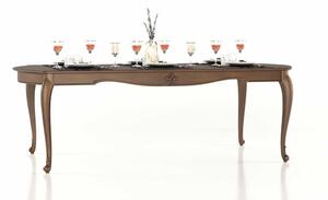 Masă lemn masiv Dining Celisea Pliabilă 240/, 245 × 110 × 79 cm