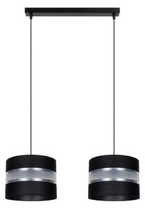 Lustră pe cablu CORAL 2xE27/60W/230V negru