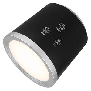 Globo 58454B - Lampă de birou LED tactilă reglabilă MEEYA LED/6W/3,7V negru