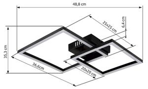 Plafonieră LED Globo 672842 TYLER LED/20W/230V