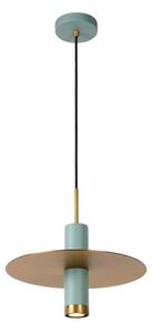 Lustră pe cablu SELIN 1xGU10/35W/230V turcoaz Lucide 03322/01/37