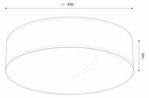 Plafonieră LED Brilagi SIRIJA LED/24W/230V d. 45 cm crem