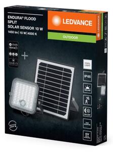 Ledvance - Proiector solar LED cu senzor FLOOD SPLIT LED/10W/3,2V IP65 + DO