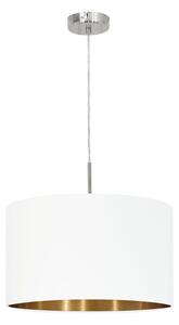 Lustră pe cablu Eglo 78695 PASTERI 1xE27/60W/230V alb