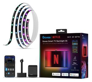Govee Backlight 3S Netflix TV 55-65" SMART LED retroiluminare RGBICW Wi-Fi + telecomandă