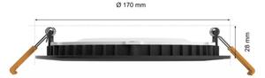 Corp de iluminat LED RGBW dimabil pentru baie Philips Hue SLIM LED/12W/230V IP44