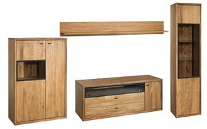 Set lemn masiv natur Living Sutton 4 Piese