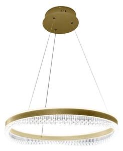 Lustră LED pe cablu LED/52W/230V d. 60 cm auriu