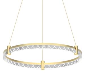 Lustră LED pe cablu ELEGANCE LED/36W/230V auriu