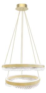 Lustră LED pe cablu LED/85W/230V d. 60 cm auriu