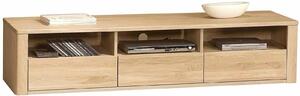 Comodă lemn masiv Hugo TV Stejar Deschis, 178.1 × 50 × 39.8 cm