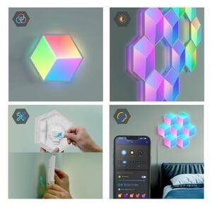 SET 10x corp de iluminat LED Govee Glide Hexa Pro LED Smart RGBIC Wi-Fi