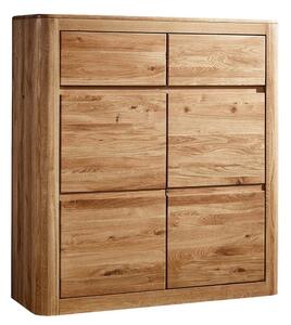 Dulap stejar masiv Pantofi Dotti, 100 × 37 × 111 cm