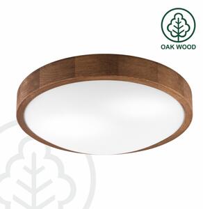 Plafonieră LED Brilagi CARVALHO SLIM 2xE27/60W/230V stejar cireș d. 37 cm