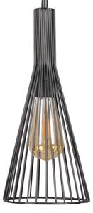 Lustră pe cablu TIANA 3xE27/20W/230V negru