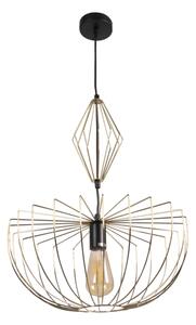 Lustră pe cablu JASMINA 1xE27/20W/230V d. 40 cm auriu