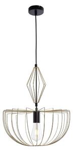 Lustră pe cablu JASMINA 1xE27/20W/230V d. 40 cm auriu