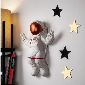 Decorațiune de perete 47x35 cm cupru astronaut