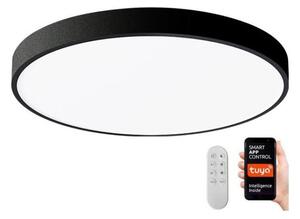 Plafonieră LED dimabilă Immax NEO 07248L SEMPLICI 36W/230V Wi-Fi Tuya negru + telecomandă