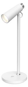 Lampă LED dimabilă de masă cu încărcare fără fir Qi Immax 08990L TIT LED/12W/230V alb