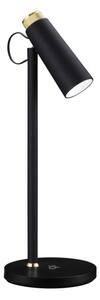 Lampă LED dimabilă de masă cu încărcare fără fir Qi Immax 08991L TIT LED/12W/230V negru