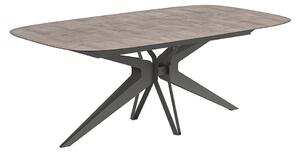 Masă lemn masiv de dining Narla cu blat fix - 200 cm